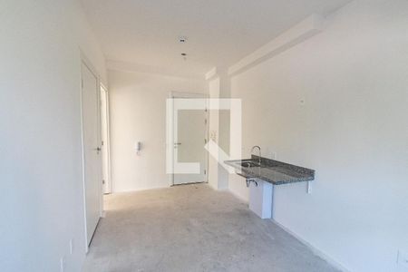 Sala/cozinha de apartamento à venda com 1 quarto, 52m² em Vila Mariana, São Paulo