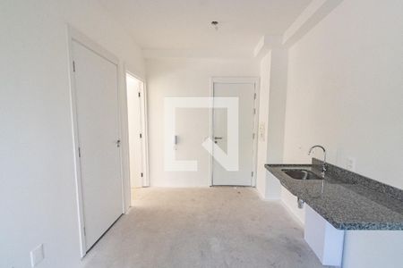 Sala/cozinha de apartamento à venda com 1 quarto, 52m² em Vila Mariana, São Paulo