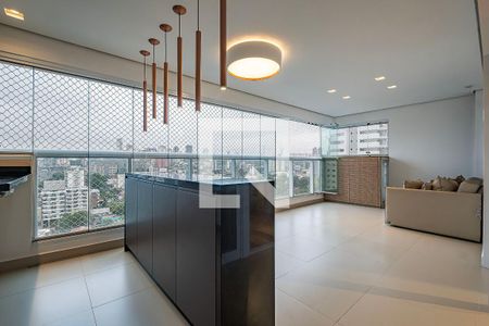 Varanda da Sala/Cozinha de apartamento à venda com 2 quartos, 85m² em Pinheiros, São Paulo