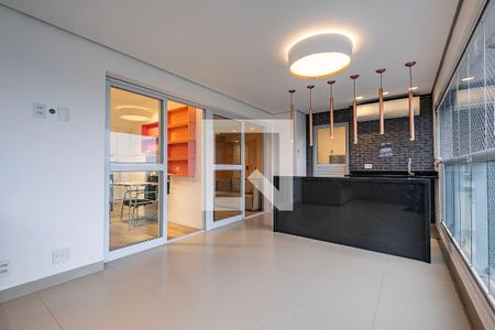 Varanda da Sala/Cozinha de apartamento à venda com 2 quartos, 85m² em Pinheiros, São Paulo