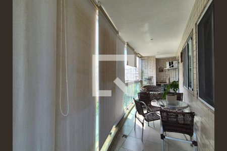 Varanda da Sala de apartamento à venda com 3 quartos, 104m² em Recreio dos Bandeirantes, Rio de Janeiro