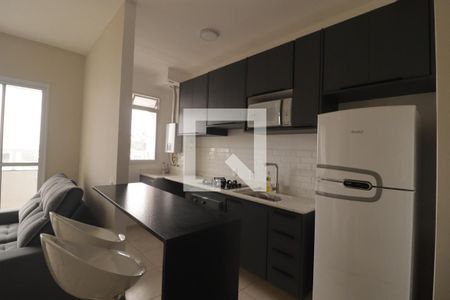Sala/Cozinha de apartamento para alugar com 3 quartos, 62m² em Jardim Carlos Gomes, Jundiaí