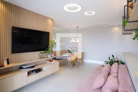 Sala de apartamento à venda com 3 quartos, 82m² em Fundação, São Caetano do Sul