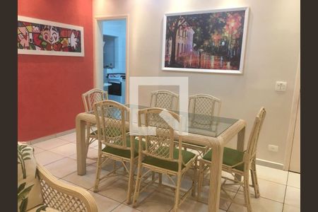 Sala de apartamento para alugar com 3 quartos, 97m² em Jardim Vitoria, Guarujá