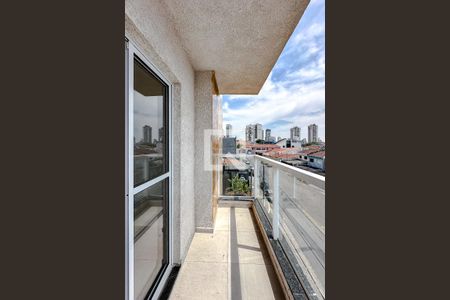 Varanda da Sala de apartamento à venda com 2 quartos, 47m² em Vila Bertioga, São Paulo