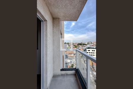 Varanda da Sala de apartamento à venda com 2 quartos, 38m² em Vila Bertioga, São Paulo