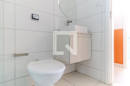 Banheiro de kitnet/studio à venda com 1 quarto, 32m² em Vila Buarque, São Paulo