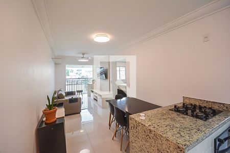 Sala de apartamento para alugar com 2 quartos, 56m² em Vila Dayse, São Bernardo do Campo