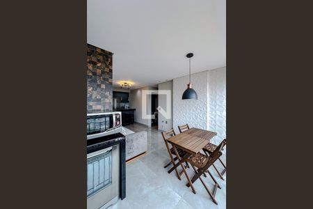 Varanda da Sala de apartamento à venda com 2 quartos, 60m² em Vila Bertioga, São Paulo