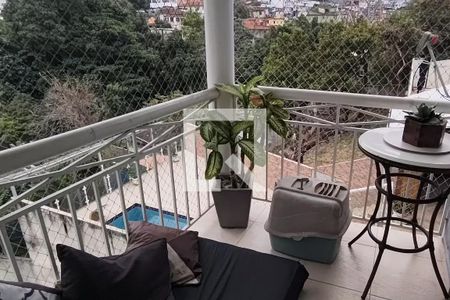 Varanda da Sala de casa de condomínio à venda com 3 quartos, 164m² em Freguesia (jacarepaguá), Rio de Janeiro