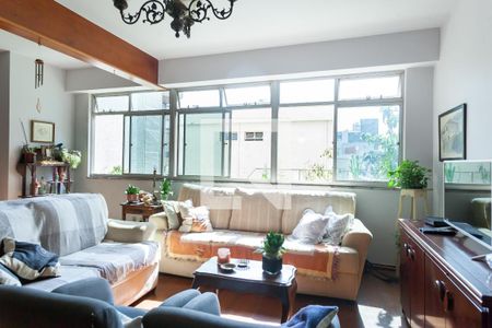 Sala de jantar  de apartamento à venda com 4 quartos, 150m² em Carmo, Belo Horizonte