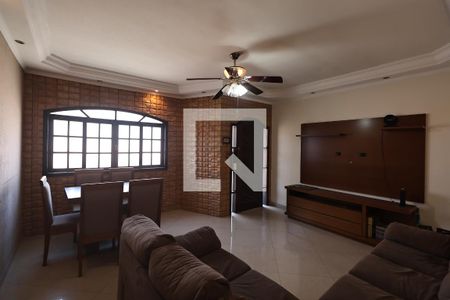 Sala de casa à venda com 3 quartos, 207m² em Vila Camilópolis, Santo André