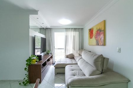 Sala de apartamento à venda com 3 quartos, 67m² em Baeta Neves, São Bernardo do Campo