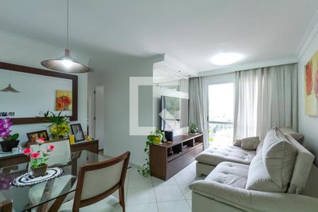 Sala de apartamento à venda com 3 quartos, 67m² em Baeta Neves, São Bernardo do Campo