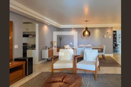 Sala de apartamento à venda com 3 quartos, 128m² em Cidade São Francisco, São Paulo