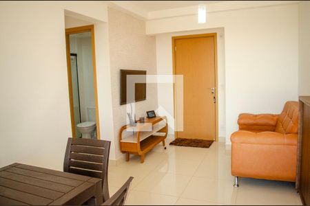Sala/cozinha de apartamento para alugar com 2 quartos, 57m² em Setor Crimeia Oeste, Goiânia