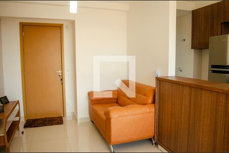 Sala/cozinha de apartamento para alugar com 2 quartos, 57m² em Setor Crimeia Oeste, Goiânia