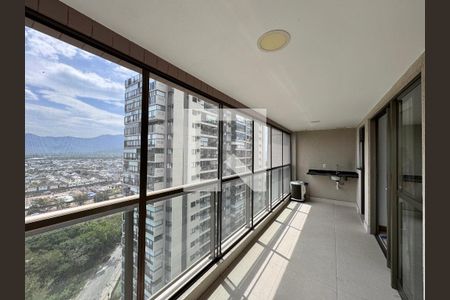 Varanda de apartamento à venda com 3 quartos, 83m² em Recreio dos Bandeirantes, Rio de Janeiro