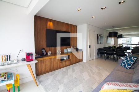 Sala de apartamento à venda com 3 quartos, 116m² em Brooklin, São Paulo