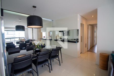 Sala de Jantar de apartamento à venda com 3 quartos, 116m² em Brooklin, São Paulo