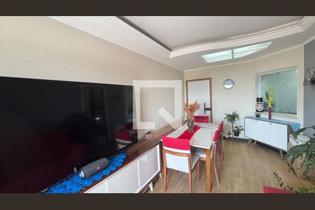 Sala  de apartamento à venda com 3 quartos, 83m² em Vila Príncipe de Gales, Santo André