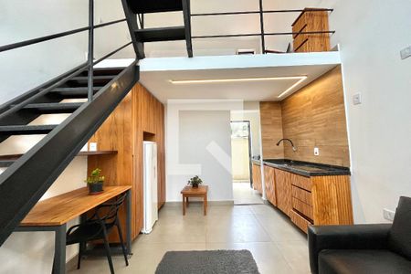 Sala de apartamento para alugar com 1 quarto, 50m² em Mirandópolis, São Paulo