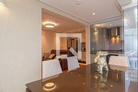 Sala de Jantar/Varanda de apartamento para alugar com 1 quarto, 76m² em Bela Vista, São Paulo