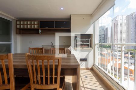 Varanda de apartamento para alugar com 3 quartos, 106m² em Chácara Califórnia, São Paulo