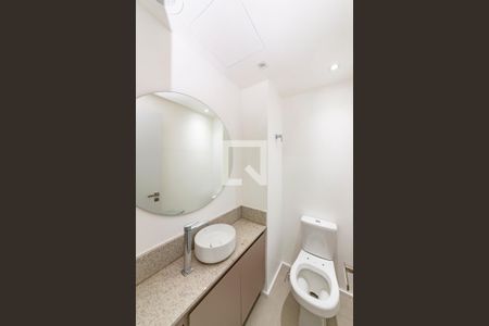 Lavabo de apartamento à venda com 1 quarto, 44m² em Vila da Serra, Nova Lima
