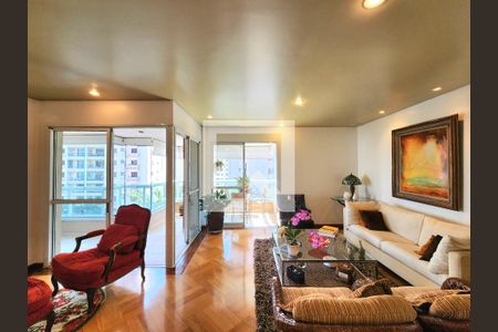 Sala de apartamento à venda com 3 quartos, 195m² em Indianópolis, São Paulo