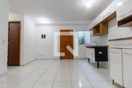 Sala/Cozinha de apartamento para alugar com 2 quartos, 44m² em Penha de França, São Paulo