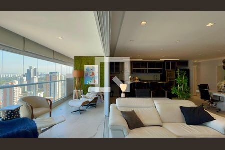 Sala de apartamento para alugar com 1 quarto, 90m² em Pinheiros, São Paulo