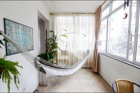 Sala de apartamento à venda com 3 quartos, 100m² em Rio Comprido, Rio de Janeiro