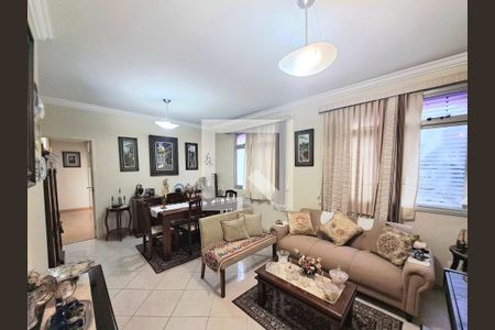 Sala de apartamento à venda com 3 quartos, 100m² em Carmo, Belo Horizonte