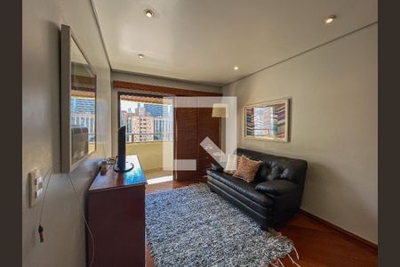 Sala de apartamento para alugar com 1 quarto, 49m² em Indianópolis, São Paulo