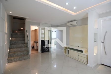 Sala de casa de condomínio à venda com 3 quartos, 122m² em Taquara, Rio de Janeiro