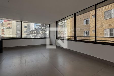 Sala de apartamento à venda com 4 quartos, 120m² em Santo Antônio, Belo Horizonte