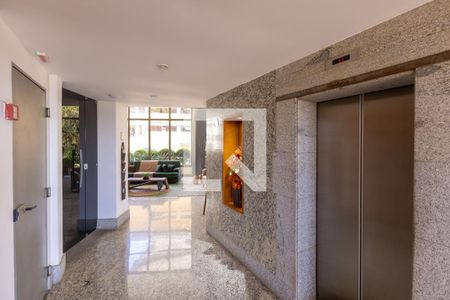 Área comum de kitnet/studio para alugar com 1 quarto, 42m² em Vale do Sereno, Nova Lima