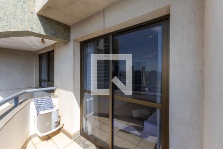 Varanda de kitnet/studio para alugar com 1 quarto, 42m² em Vale do Sereno, Nova Lima
