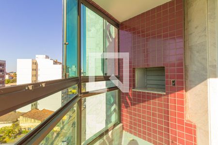 Varanda gourmet de apartamento para alugar com 4 quartos, 140m² em Centro, Canoas