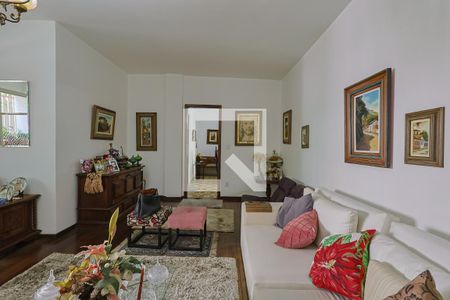 Sala de apartamento à venda com 4 quartos, 150m² em Santo Antônio, Belo Horizonte