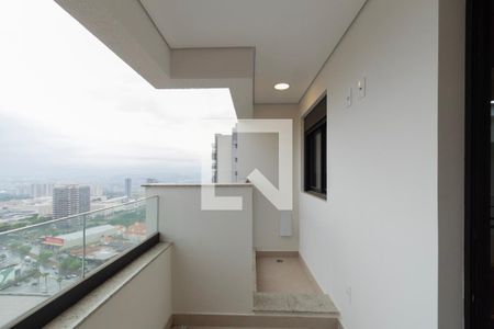 Varanda da Sala de apartamento para alugar com 1 quarto, 60m² em Parque Campolim, Sorocaba