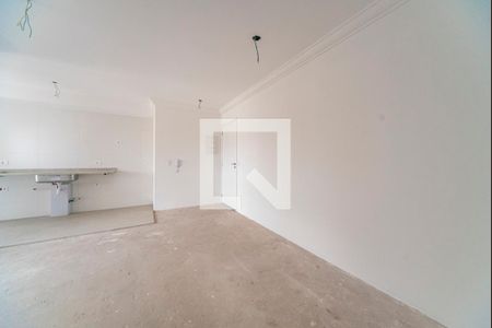 Sala de apartamento à venda com 3 quartos, 83m² em Vila Pires, Santo André