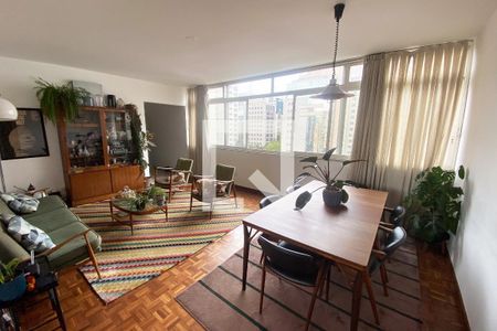 Sala 1 de apartamento à venda com 3 quartos, 140m² em Cerqueira César, São Paulo