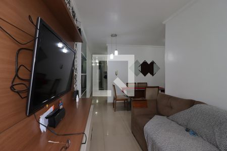 Sala de apartamento à venda com 3 quartos, 85m² em Parque Oratório, Santo André