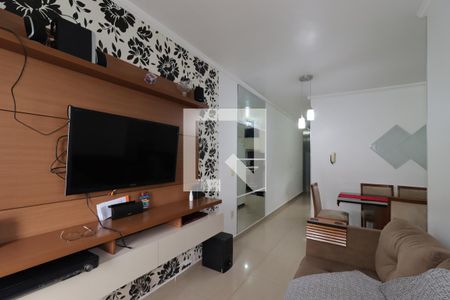 Sala de apartamento à venda com 3 quartos, 85m² em Parque Oratório, Santo André