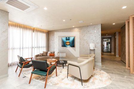Área comum - Salão de festas de kitnet/studio à venda com 1 quarto, 25m² em Santo Amaro, São Paulo