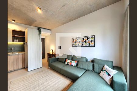 Sala de apartamento à venda com 1 quarto, 40m² em Itaim Bibi, São Paulo