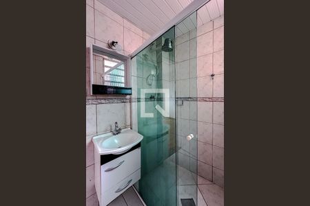 Banheiro de kitnet/studio à venda com 1 quarto, 26m² em Vila Prudente, São Paulo