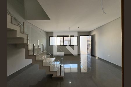 Sala de casa à venda com 3 quartos, 136m² em Vila Eldizia, Santo André